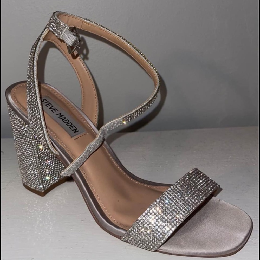 Silver heels